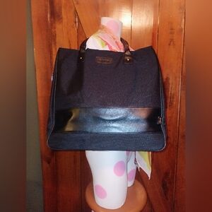 Calvin Klein Elegant Black Tote Bag